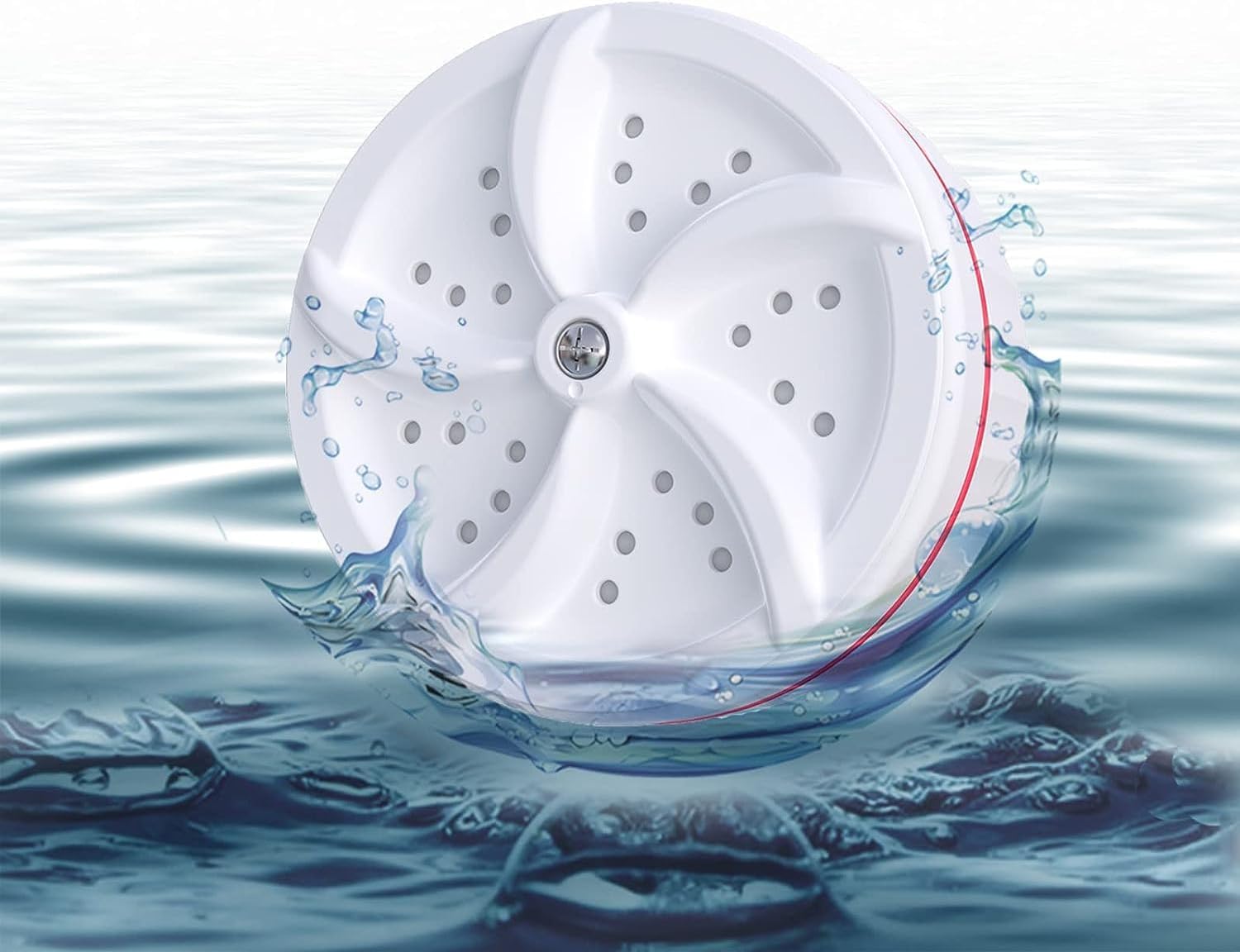 Portable Mini Ultrasonic Washing Machine – USB Powered Washer for Socks, Baby Clothes & Travel Laundry