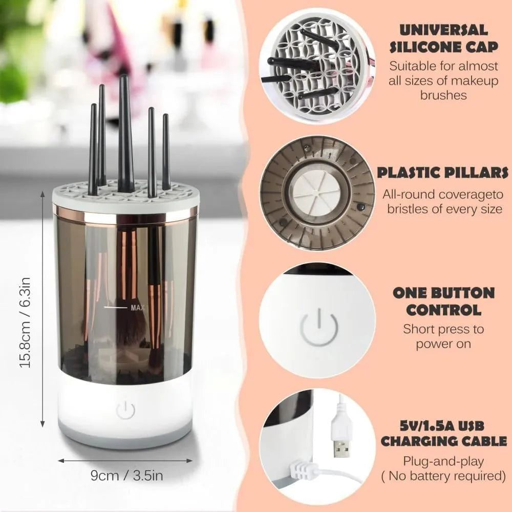 Automatic Electric Makeup Brush Cleaner
